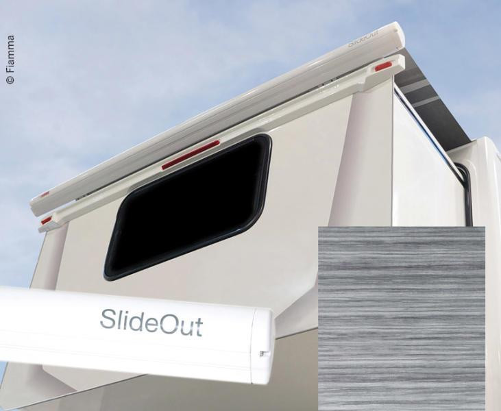 Markýza pro výsuvné moduly Fiamma Slide Out 2.8 m, polární bílá, Royal Grey 306164