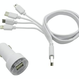 Nabíječka telefonu 12V 2,1A (Iphone 4-8, miniUSB, microUSB, USB-C) 721830 Nabíječka telefonu 12V 2,1A (Iphone 4-8, miniUSB, microUSB, USB-C) 721830
