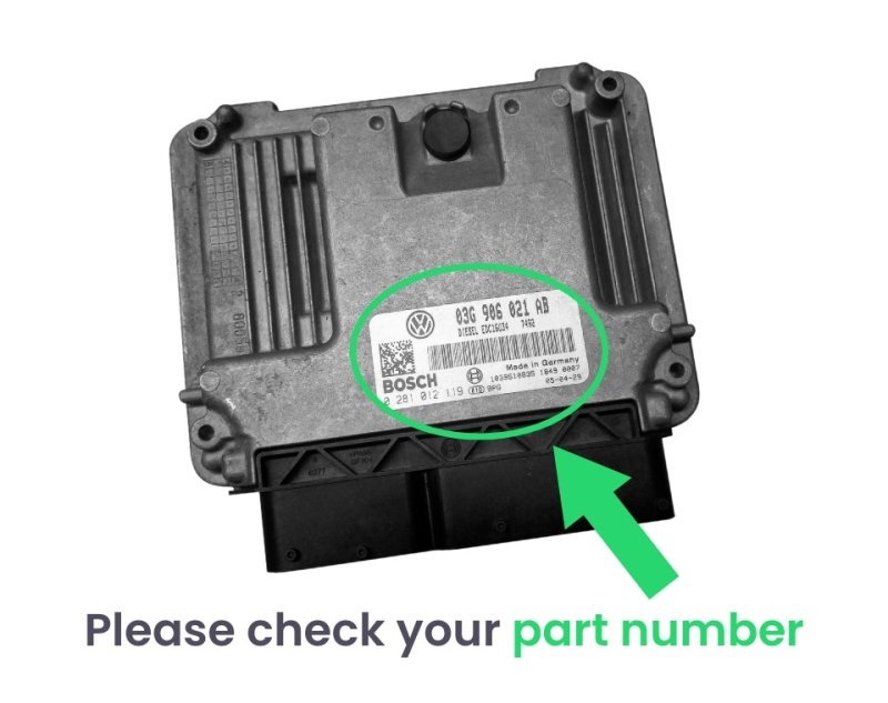 Řídící jednotka EDC17C64 BOSCH 0281019641 VOLKSWAGENVW 04L907309G