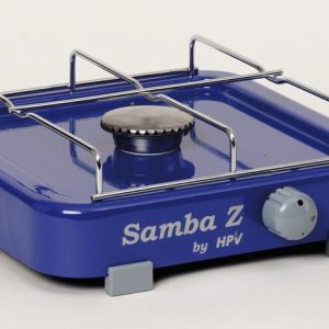 Vařič plynový Samba jednoplotýnkový 30 mbar modrý s pojistkou zapalování včetně hadice 0,8 m 301687 Vařič plynový Samba jednoplotýnkový 30 mbar modrý s pojistkou zapalování včetně hadice 0,8 m 301687