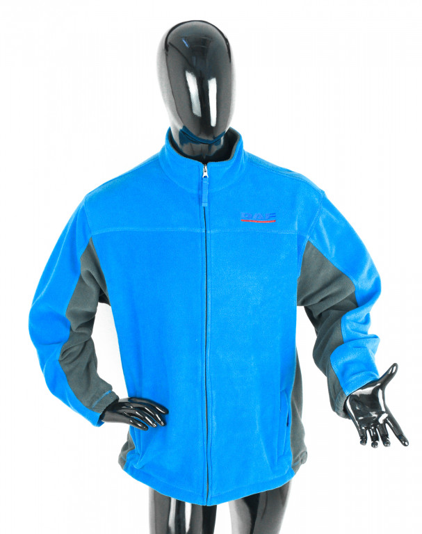 Bunda/mikina fleece DAF modrá XL 647948