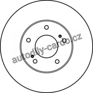 Brzdový kotouč TRW DF2574 – NISSAN MAXIMA Brzdový kotouč TRW DF2574 – NISSAN MAXIMA