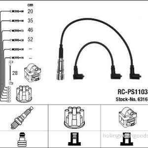 Sada kabelů pro zapalování NGK RC-PS1103 Sada kabelů pro zapalování NGK RC-PS1103