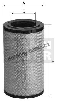 Vzduchový filtr MANN C11103 (MF C11103) Vzduchový filtr MANN C11103 (MF C11103)