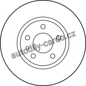 Brzdový kotouč TRW DF2764 – ALFA ROMEO Brzdový kotouč TRW DF2764 – ALFA ROMEO