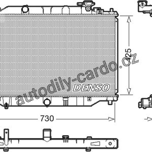 Chladič motoru DENSO (DE DRM44039) Chladič motoru DENSO (DE DRM44039)